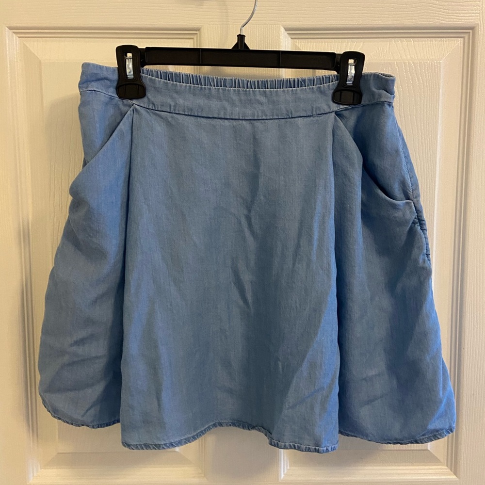 Chambray Skirt